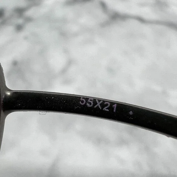 Oliver Winston Eyeglasses Frames OW 75 Col 90 Grey Square Full Rim 55-21-140 - Picture 10 of 12